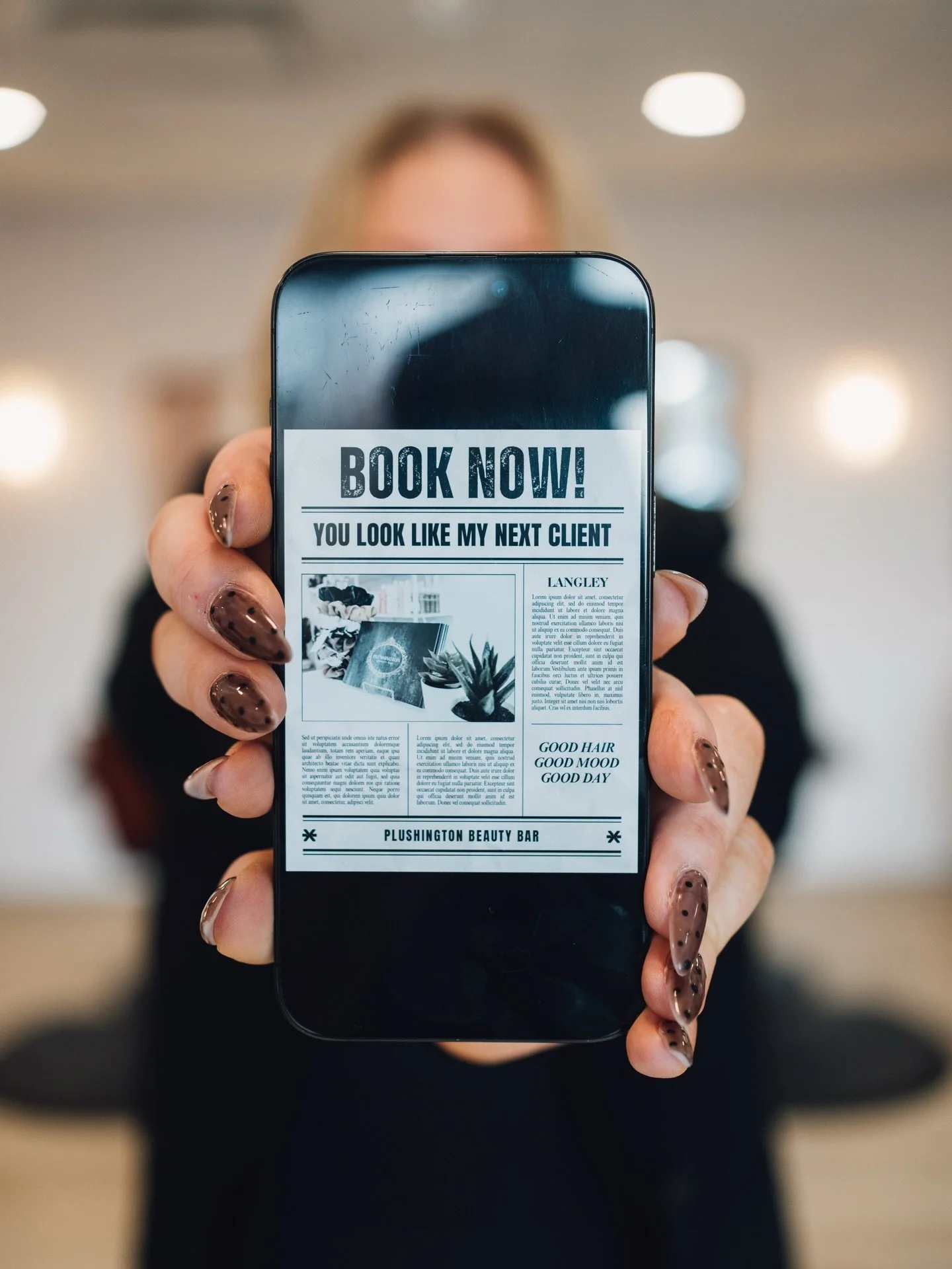 Have you booked your holiday hair appointment?  There is room, for now! 📞 🌲 🎅 

Call:  604-371-2253
Email:  plushingtonbeautybar@gmail.com
Book Online:  Link in Bio