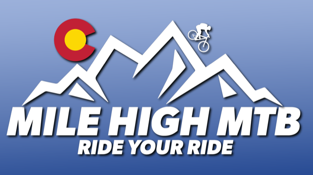 Mile hile mtb ride your ride Denver based group logo.
