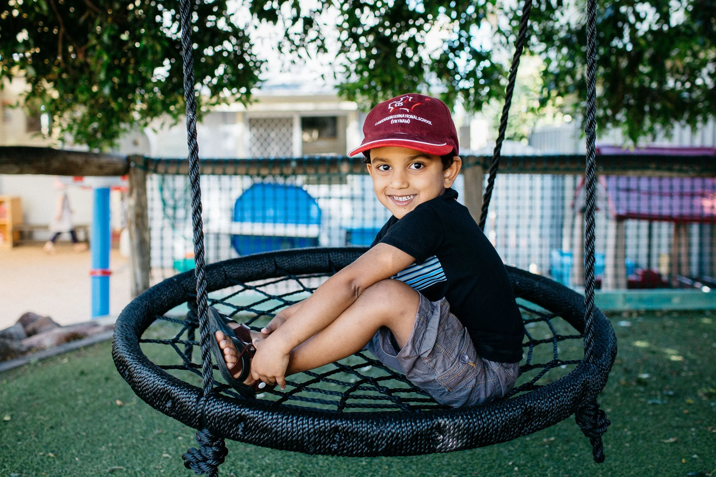 Appropriate indoor and outdoor resources, equipment and toys suited to the development needs of this age group