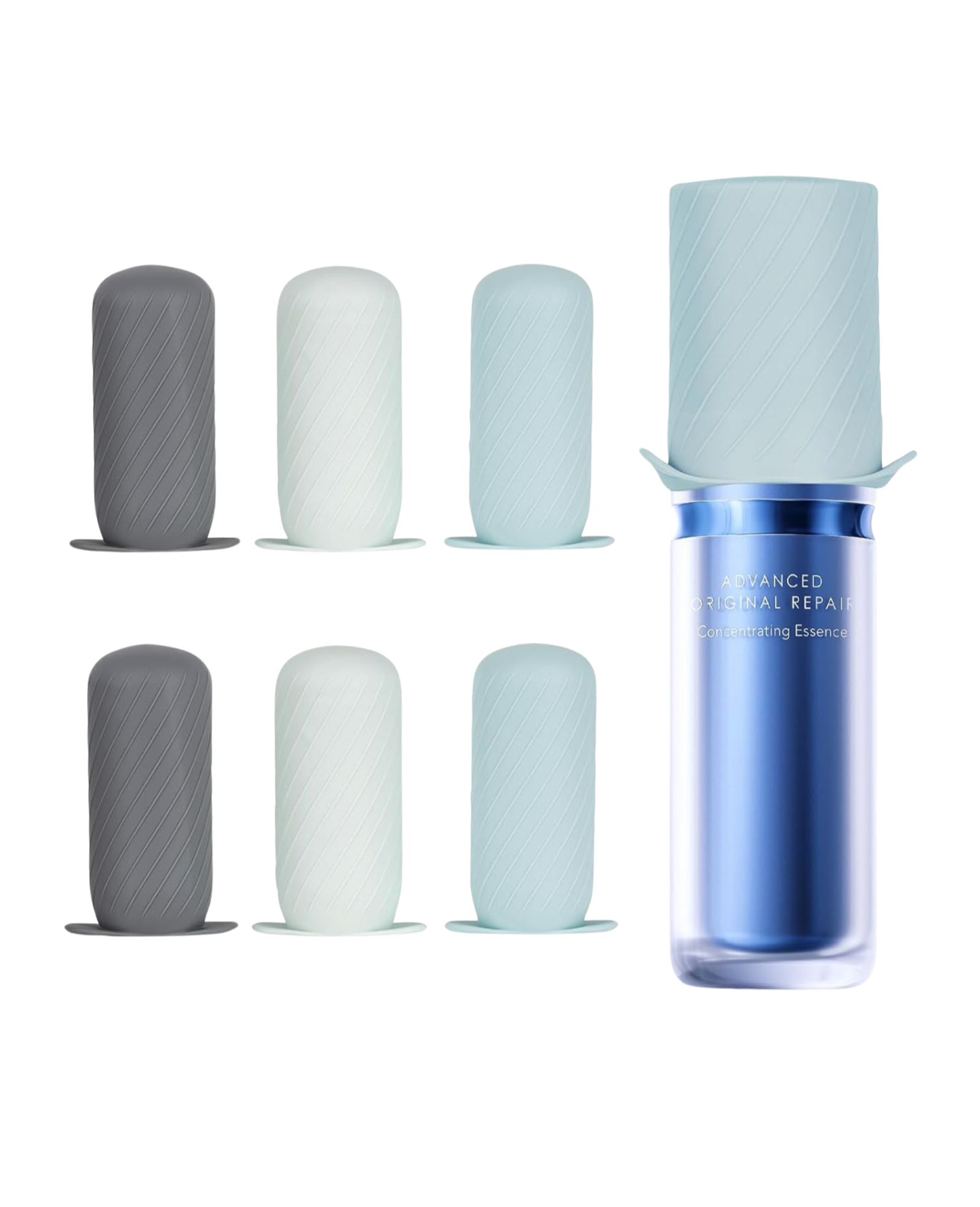 Bottle Covers for Travel, Leak Proofing, Travel Size Container Silicone toiletry sleeves, Leak Locks Travel Accessories for Shampoo Wash Body Bottles and other beauty and personal care