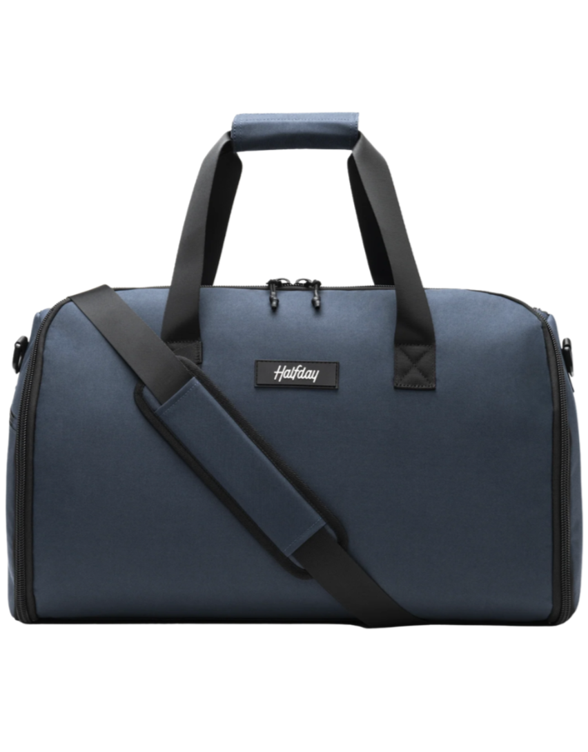 40L Garment Duffel, hanging compartment comfortably fits up to size 40R jacket or suit, Carry-on friendly, lightweight, and folds flat, 