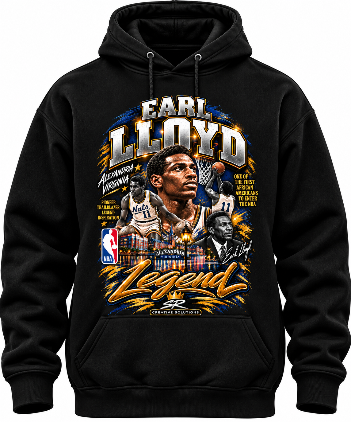 Earl Lloyd Alexandria Legend Hoodie