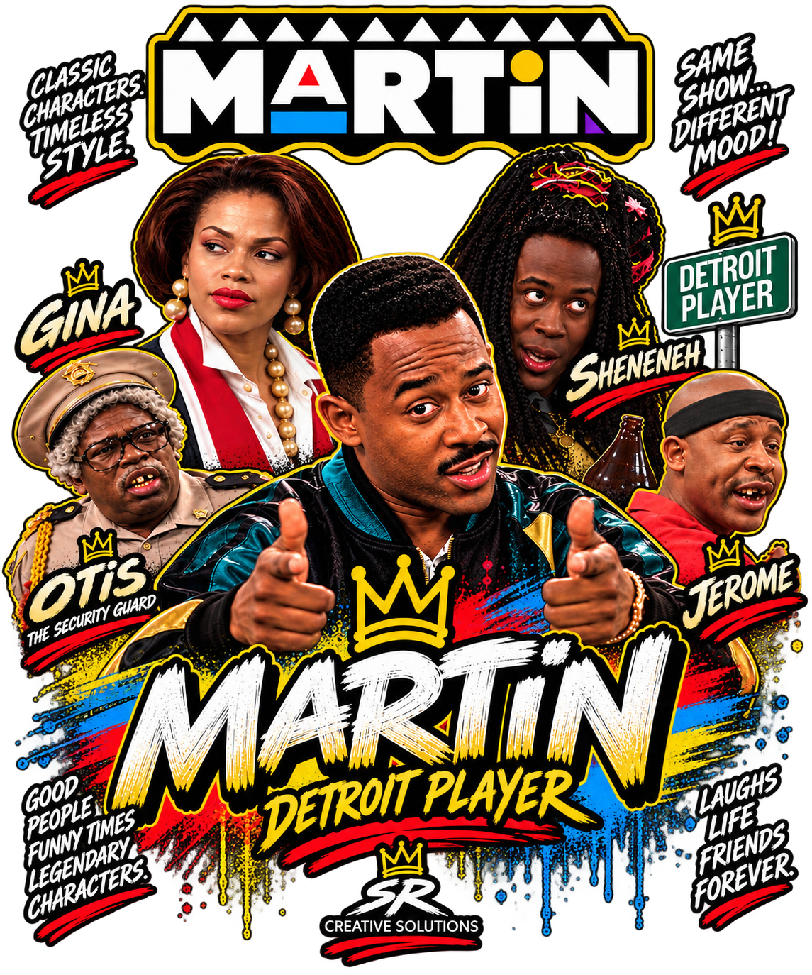 Character TV T-Shirt from the Martin Show