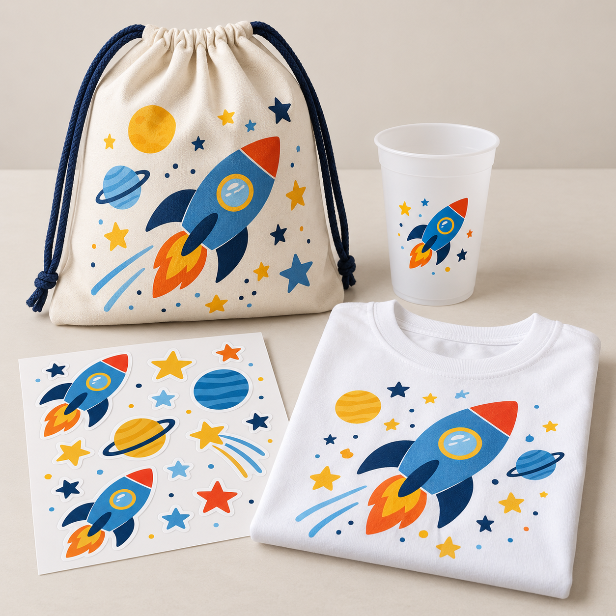 Custom Youth Party Favor Packs — 10-Child Minimum