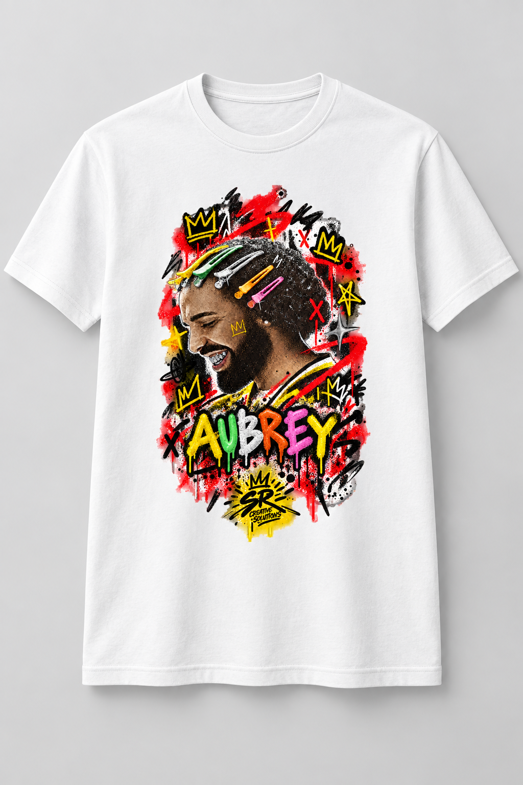 Aubrey Drake Graffiti Graphic Tee