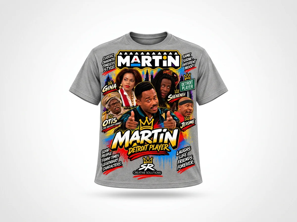 Character TV T-Shirt from the Martin Show