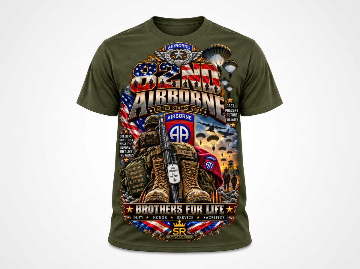 82nd Airborne Tribute T-Shirt