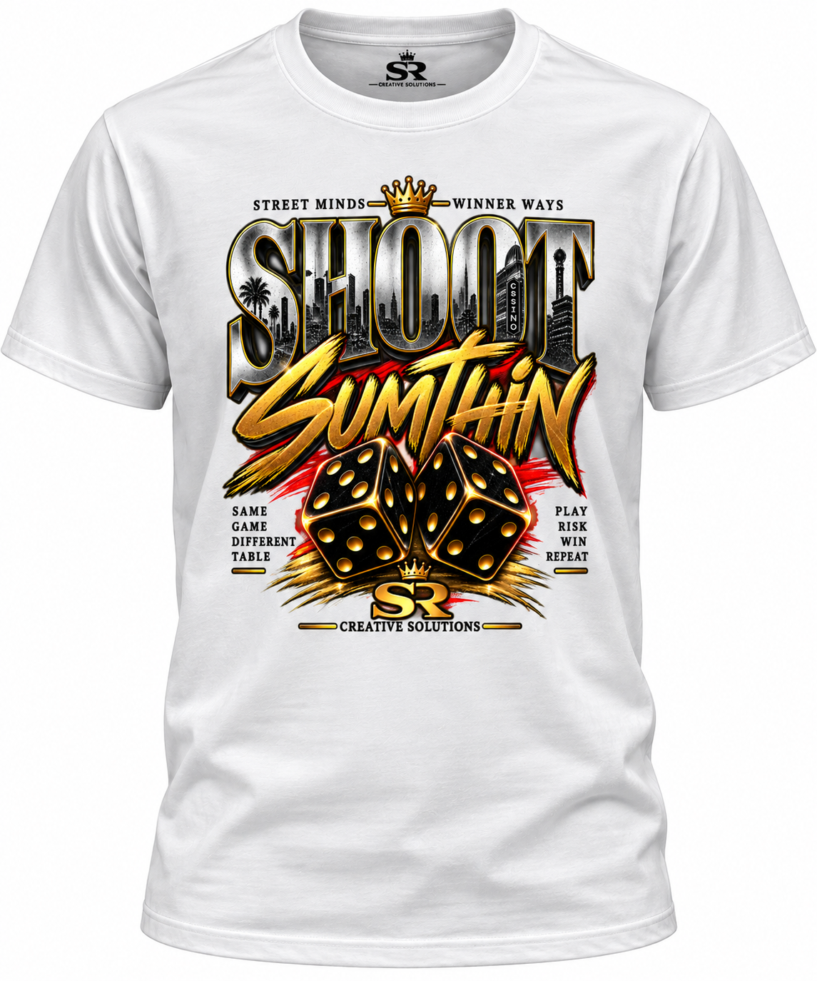 Shoot Sumthin Urban Dice Shirt