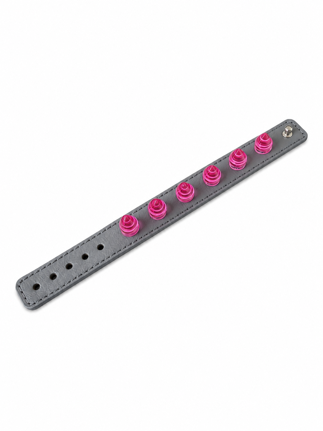 Translucent Riot Bracelet Ruby Pink