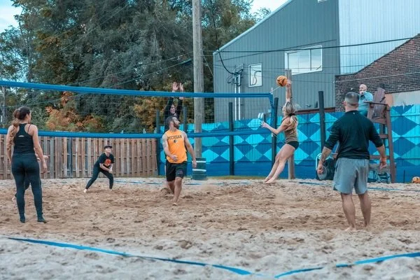 Volleyball at Z&rsquo;s Villa is back in ACTION 🏐

If you&rsquo;ve played here before, you already know&hellip;
sand courts, music going, games running back to back.

Monday league is already up and running
teams are set, games are rolling. 

Friday