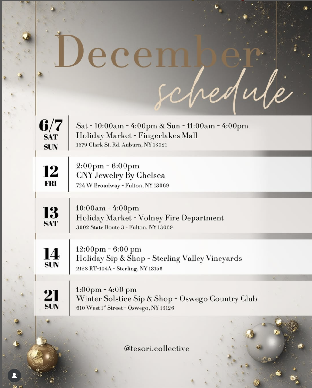 Tesori Collective at CNY Jewelry by Chelsea