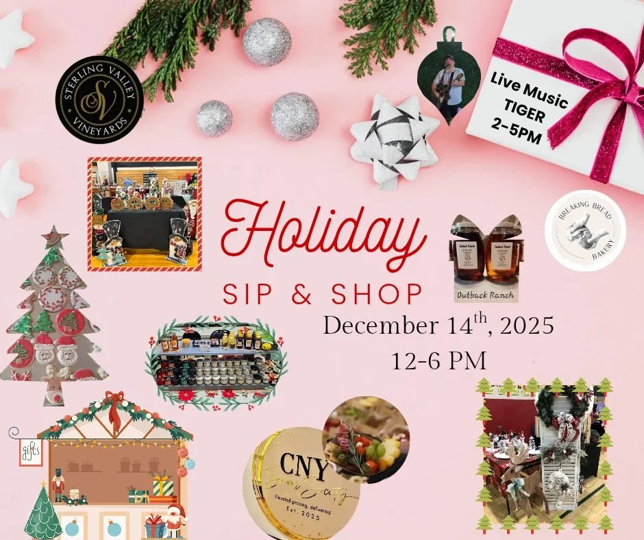 Holiday Sip &amp; Shop