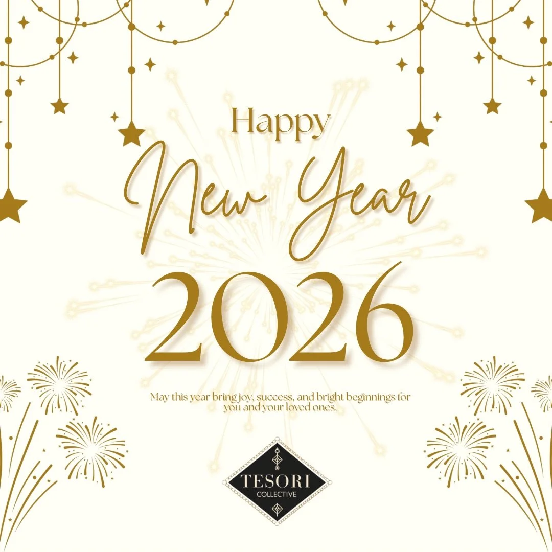 ✨ Happy New Year from Tesori Collective ✨
Welcoming 2026 &mdash; the Year of the Horse &mdash; with gratitude, momentum, and so much heart.

The Horse symbolizes strength, freedom, and forward movement&hellip; and that energy feels perfectly aligned 