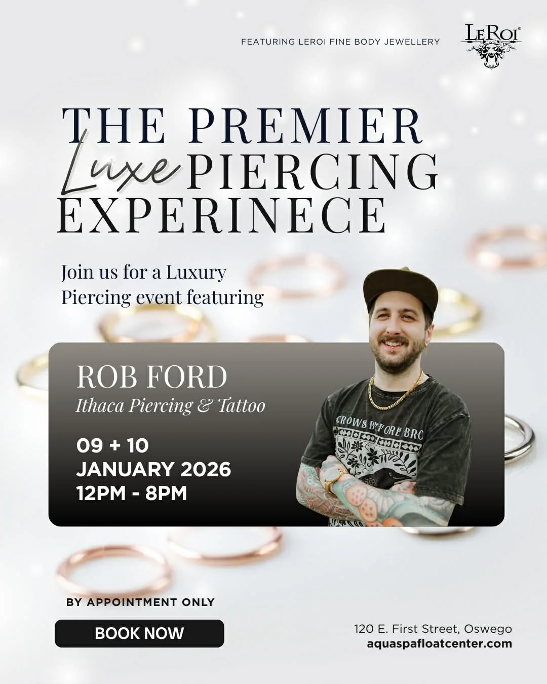 Aqua Spa Float Center &amp; Wellness Boutique Pop-Up