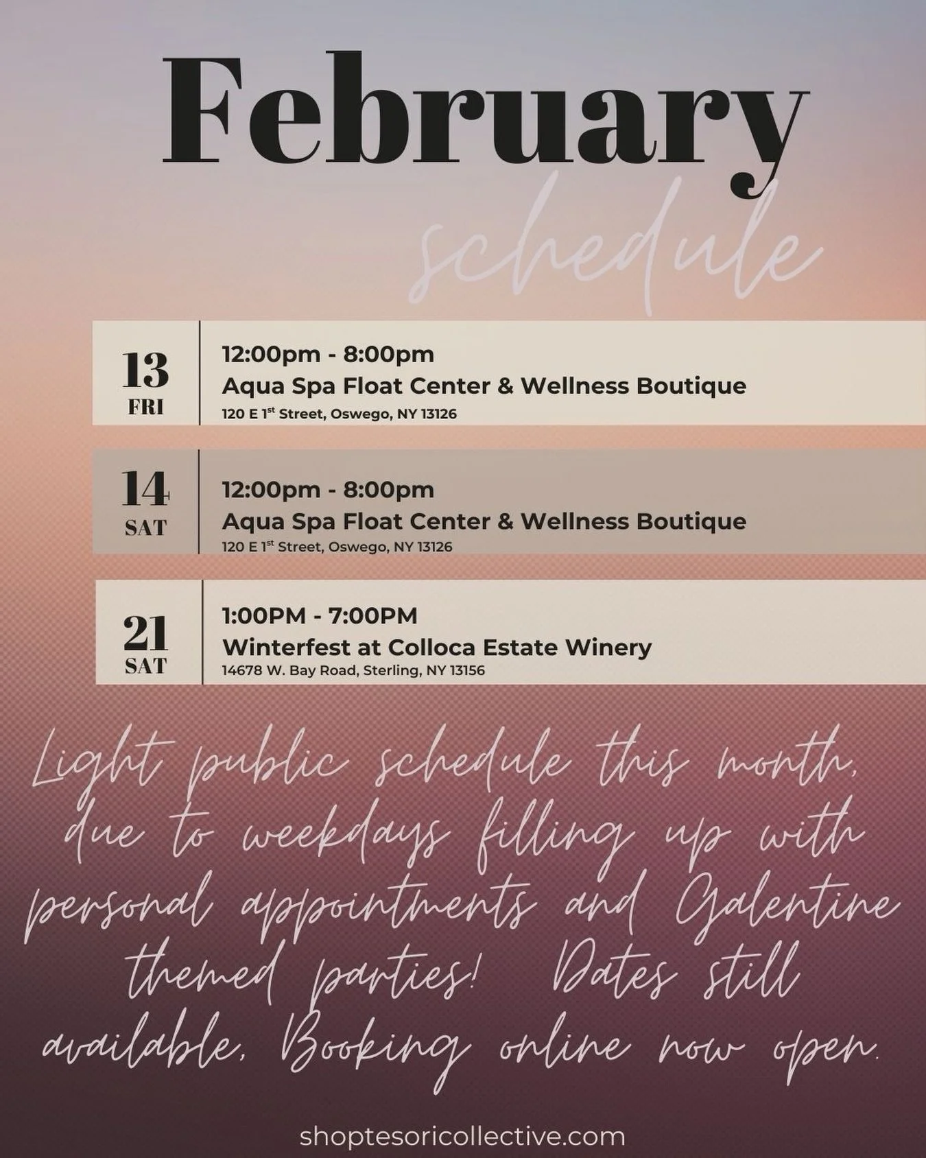 February is already filling up with the sweetest private permanent jewelry parties &mdash; cozy brunches, Galentine&rsquo;s gatherings, best‑friend dates, and little celebrations that make this season feel extra special. Because of that, my public po