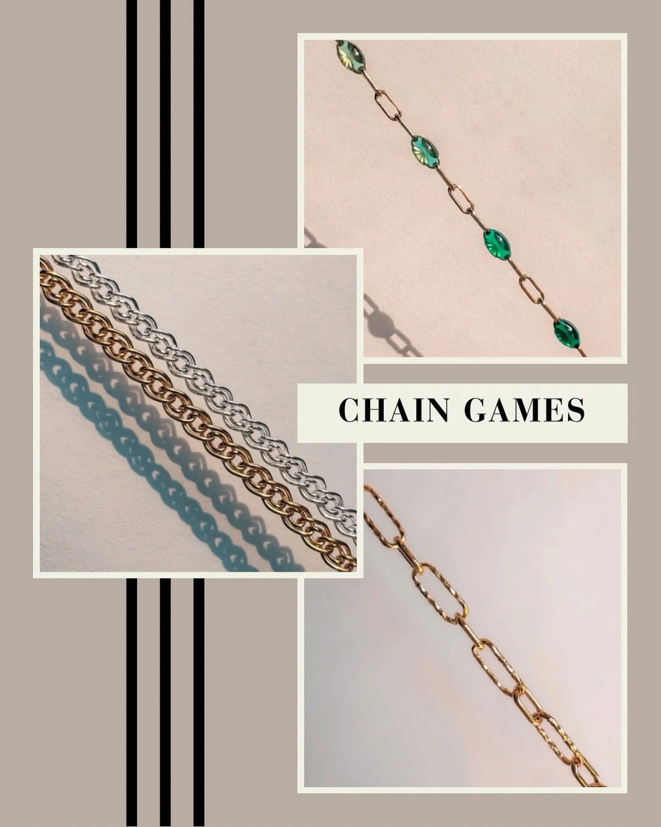 With the Olympics happening in Italy this year, it felt like the perfect moment to share three new Italian chains I&rsquo;ve been eyeing. Each one has that quiet, old‑money elegance Italy does best &mdash; refined, timeless, and effortlessly luxe.

A