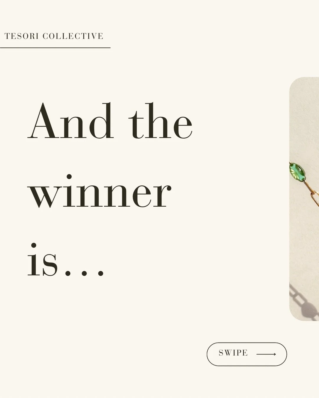 You voted, we bought it.  A luminous Italian enamel paperclip chain with translucent stations that drift from soft jade to deep emerald, catching the light with that dimensional, glow‑from‑within finish we love. Refined, vibrant, and intentionally cr