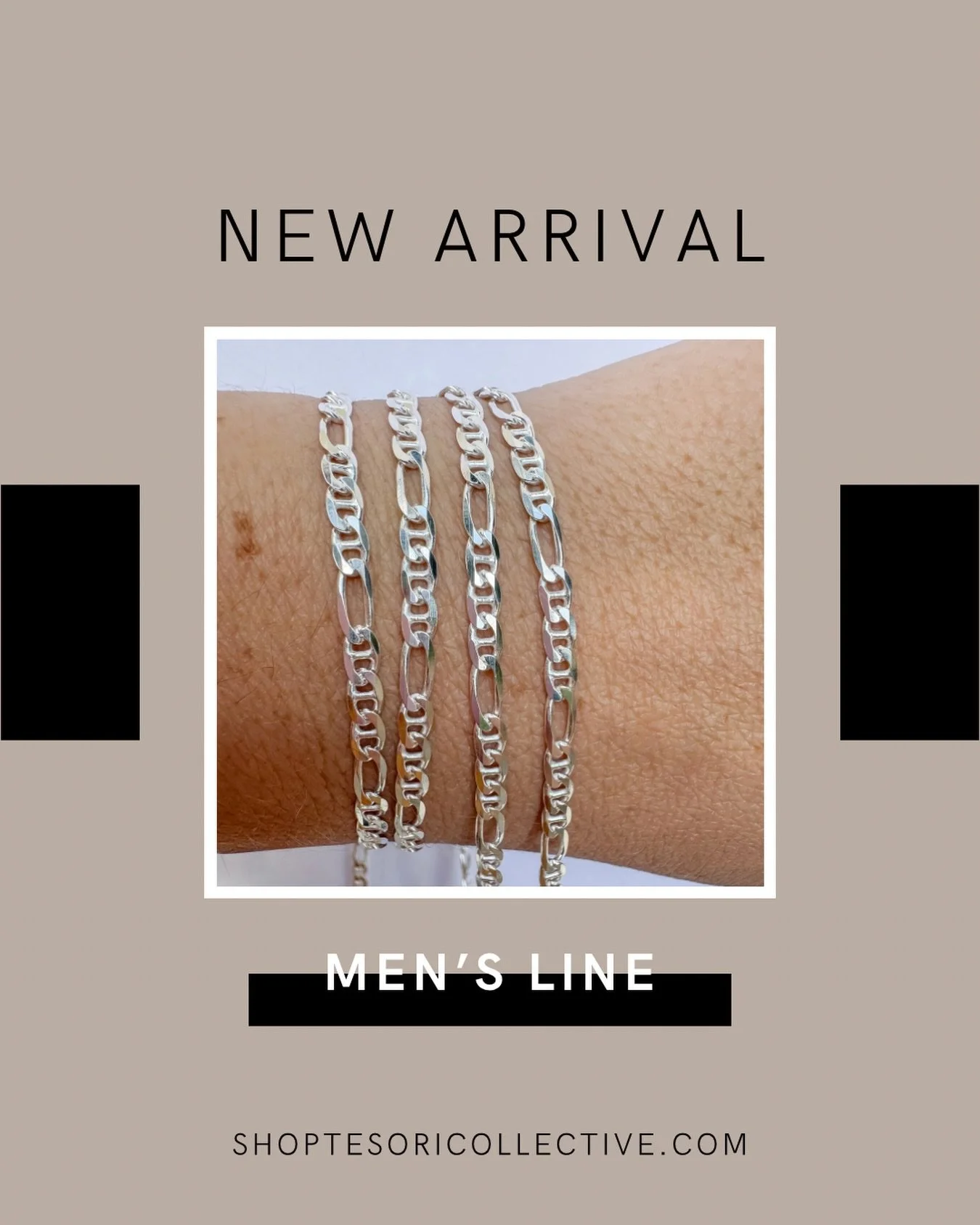 Men have been asking for a bulkier chain&hellip; so we delivered.
Meet the Diamond‑Cut Figarucci &mdash; an Italian‑made, .925 silver chain built for a men&rsquo;s collection but worn effortlessly by anyone who loves a clean, modern look.

Bold witho