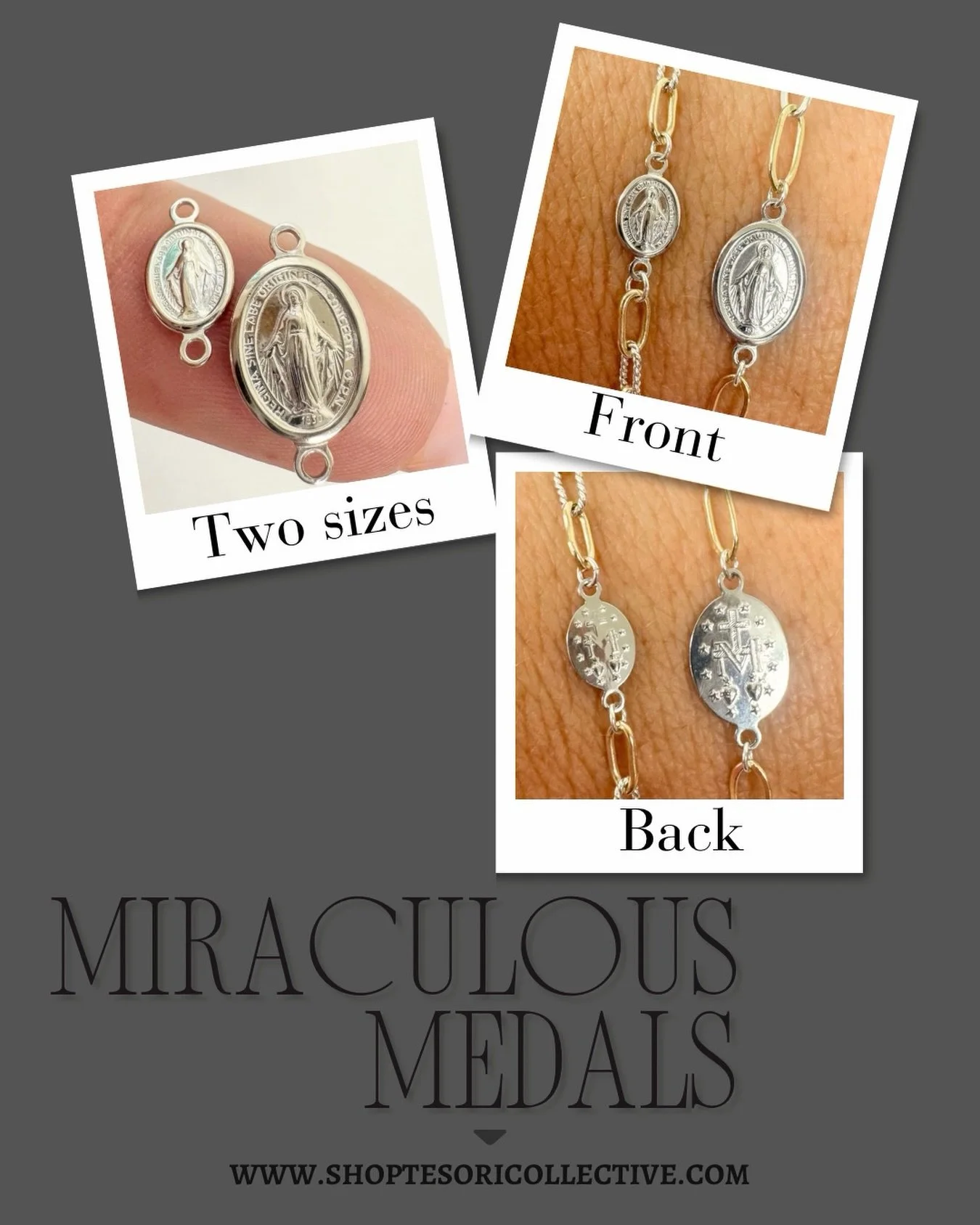 Now Available:  Grace on the front, devotion on the back &mdash; every symbol carved with intention.
These aren&rsquo;t mass‑produced pieces. They&rsquo;re crafted in Italy by artisans who still believe in slow work, steady hands, and meaning in ever