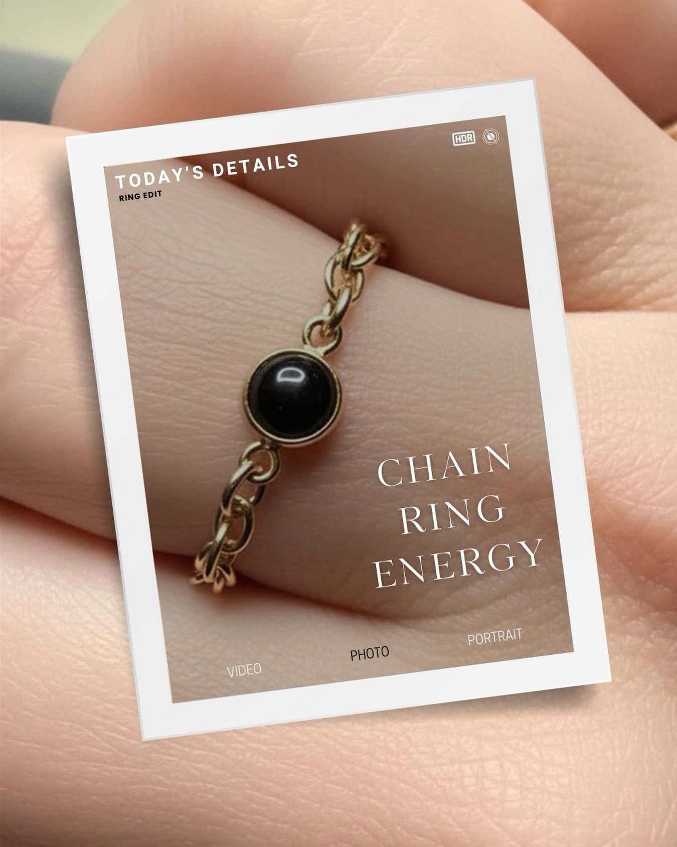 Did you know our chains can be customized into a ring?
A tiny detail you can shape to your own style &mdash; wear one, or match a whole stack on your finger(s) for that effortless, personal look.

#TesoriCollective #CustomChainRing #RingStackStyle #E