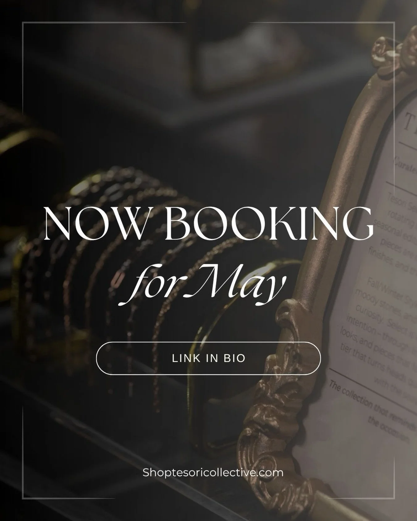 May is for meaning &mdash; and for celebrating the women who shaped us.
Private parties + personal appointments are now open, along with complimentary consultations to design a custom claspable piece made just for her. Giftable, intentional, and crea