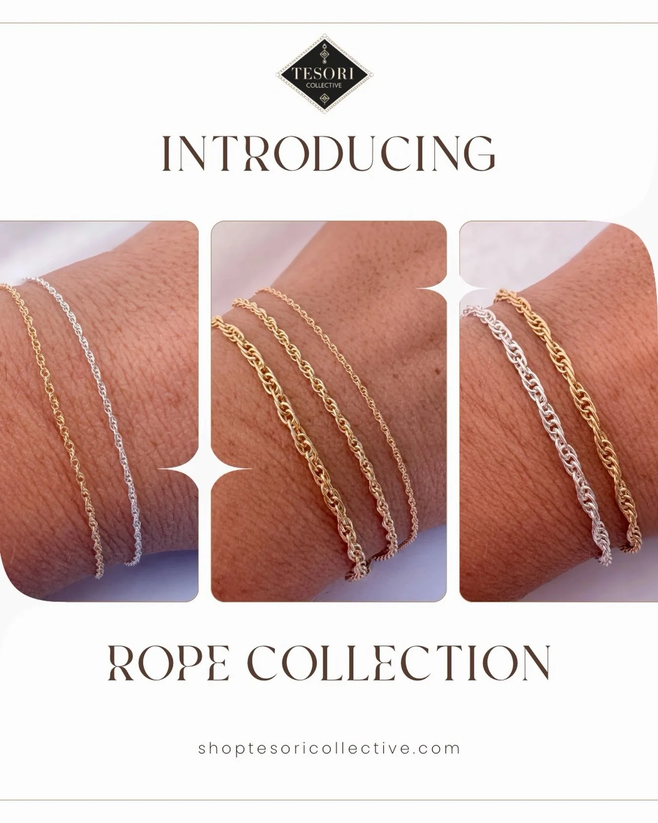 You&rsquo;ve been asking for a thicker rope &mdash; and the XL is finally here.
Bold, classic, and built for everyday wear. Perfect for the guys who want weight and the girls who love a statement moment.

And because not everyone wants big and bold&h