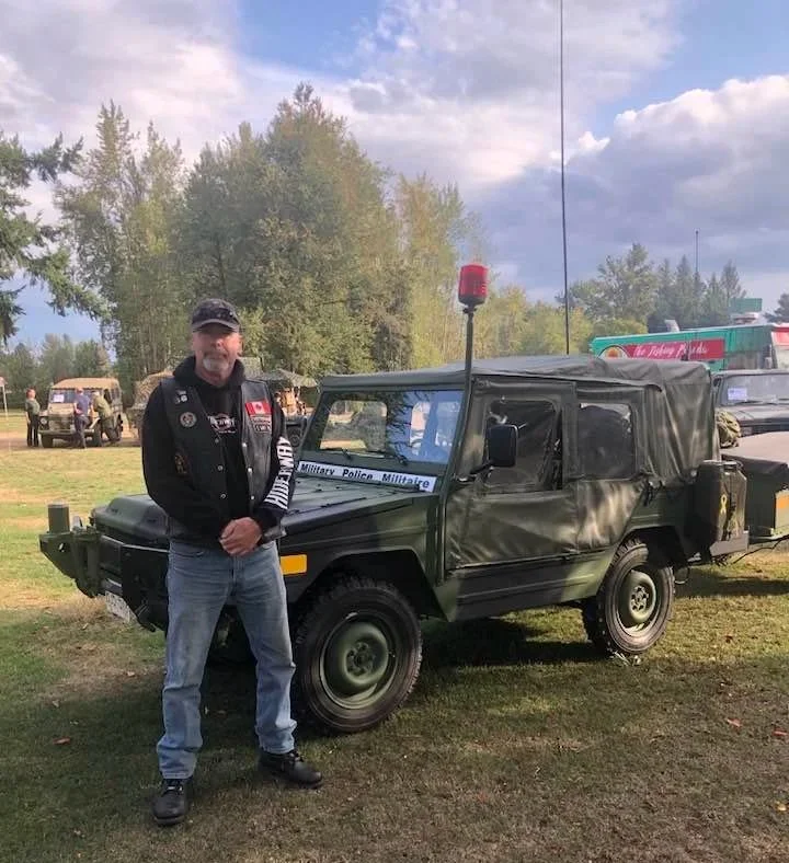 Walk for Veterans 2024. Dan Johnson (Military Police 1982 - 2002)