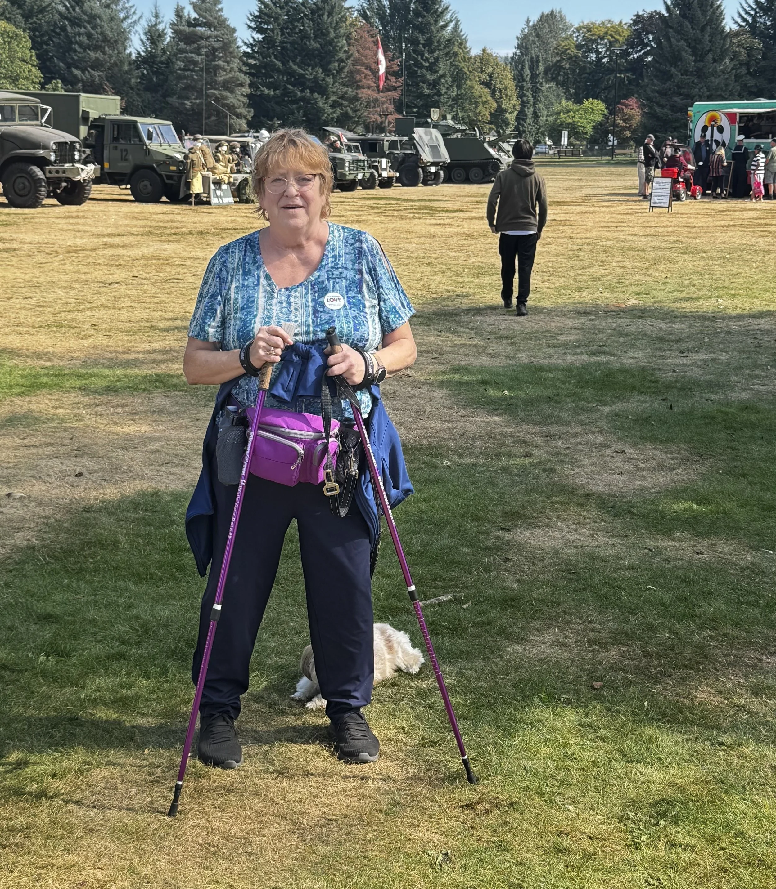 Walk for Veterans 2025. Pam Mitchell