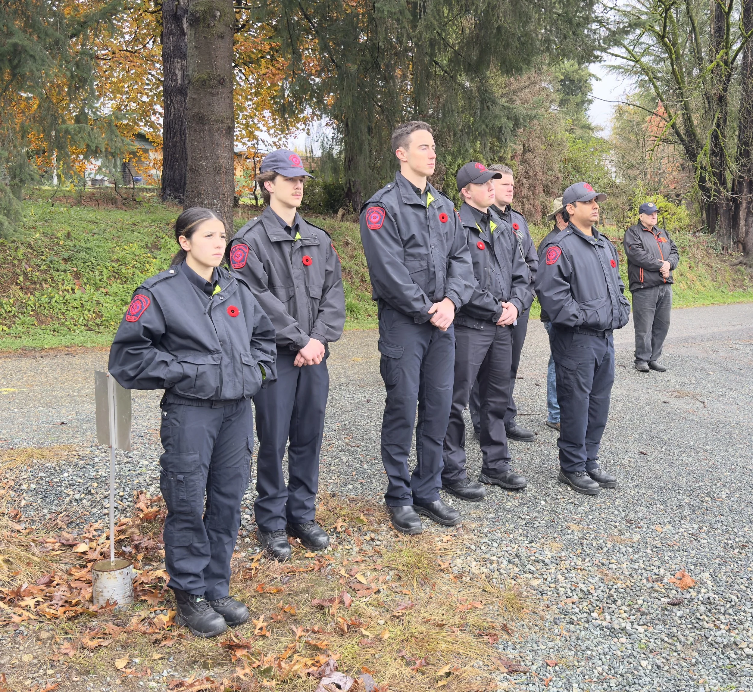 Remembrance Day 2024. Fire Hall No. 5