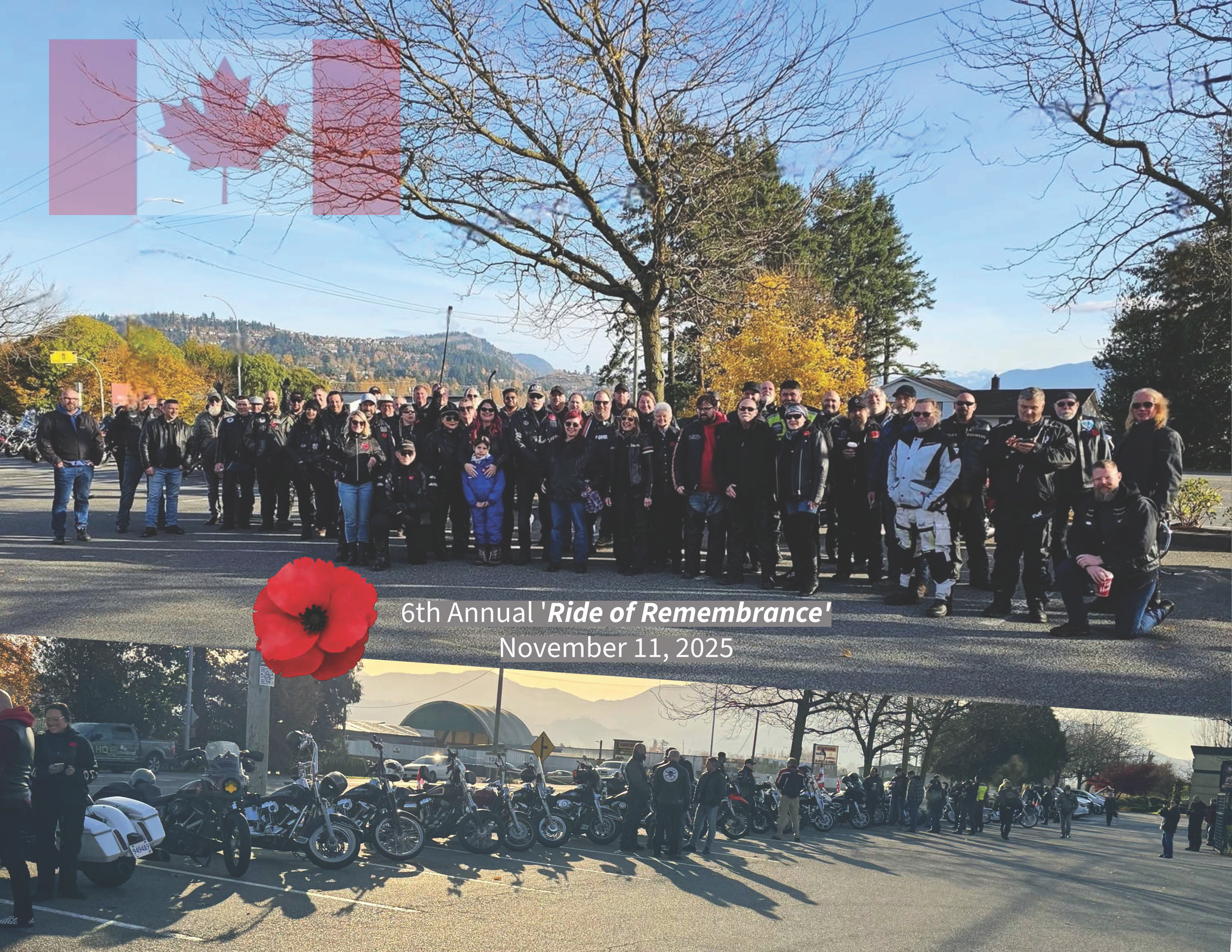6th Annual 'Ride of Remembrance'.  Click on image for video of ride.