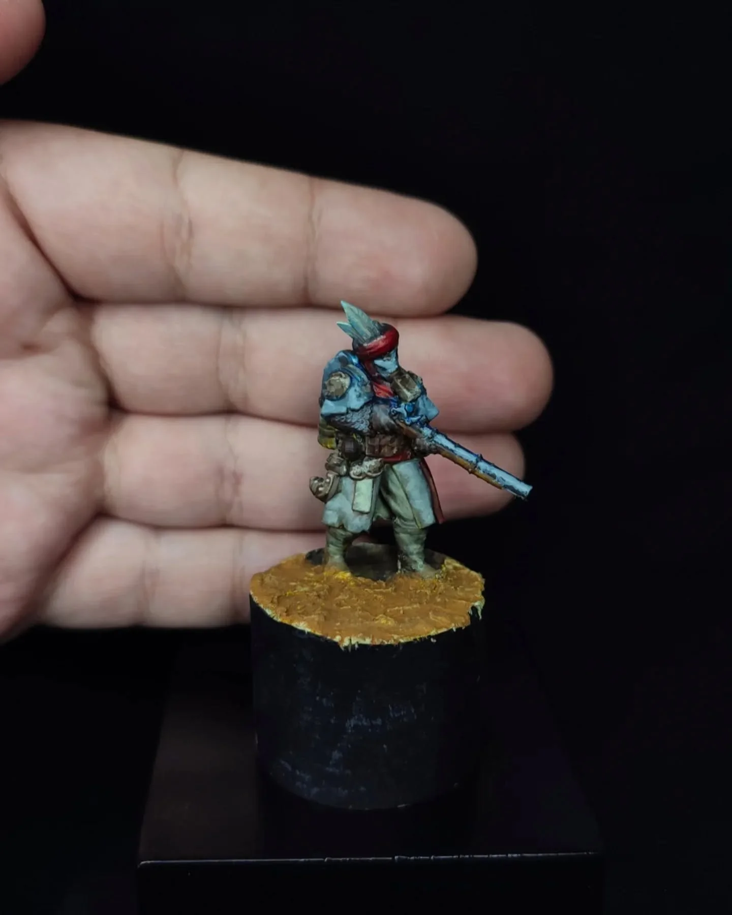 Azebs
Son la tropa de l&iacute;nea del Sultanato, equipados con fusiles, dagas y una Fe inquebrantable luchan contra los enemigos del Sult&aacute;n.
@trench_crusade
.
Miniatura pintada por Diego Batres usando colores acr&iacute;licos.
.
Puedes adquir