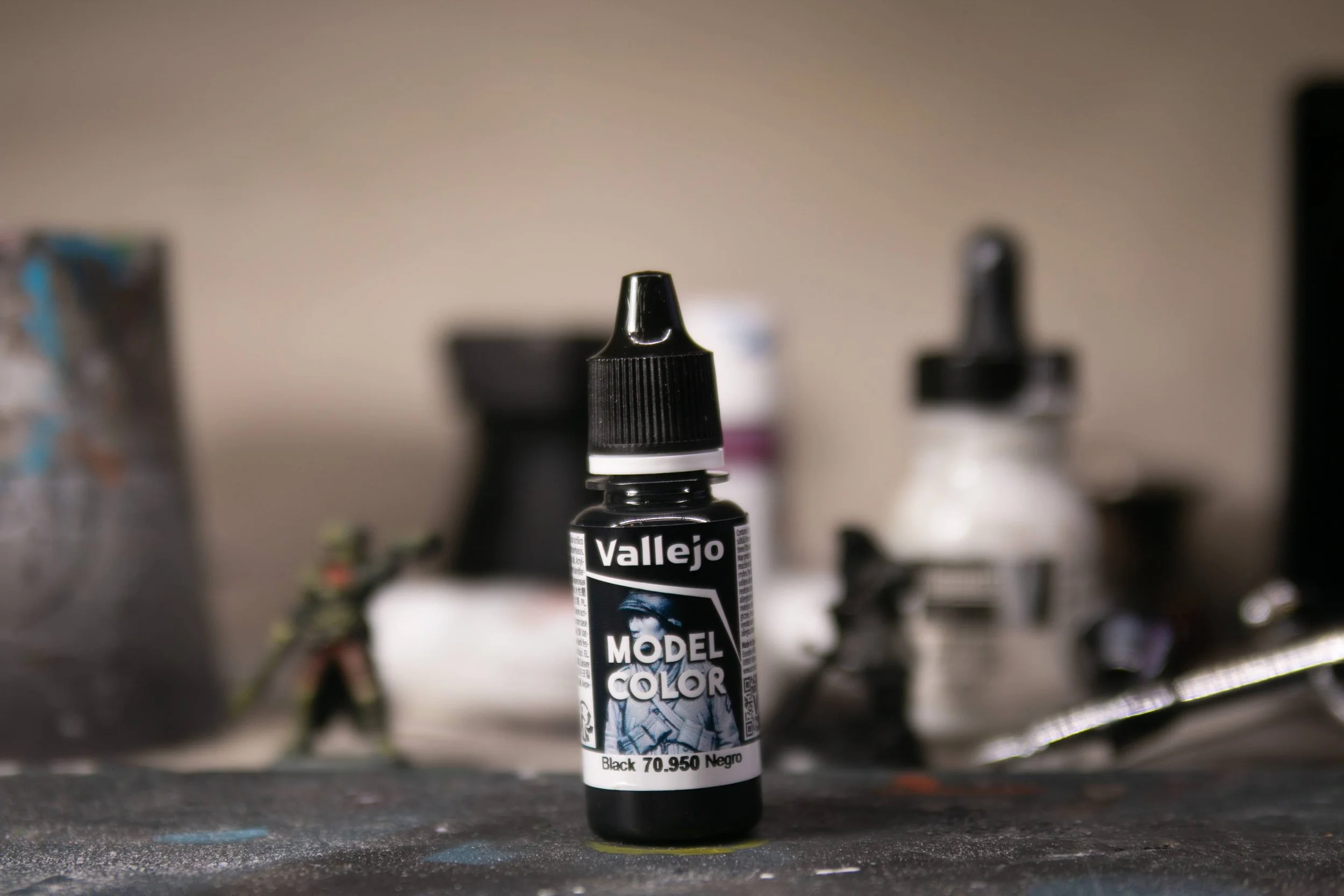 Vallejo model color - Negro