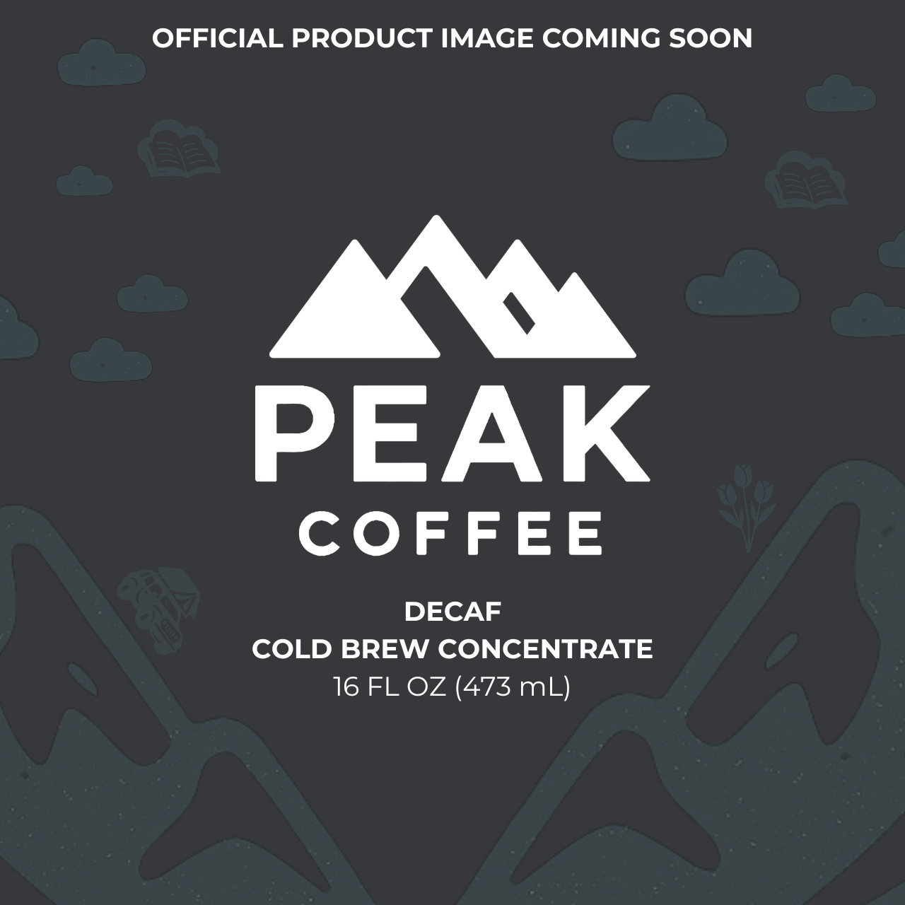 Decaf Cold Brew Concentrate - 16 oz (8 Servings)