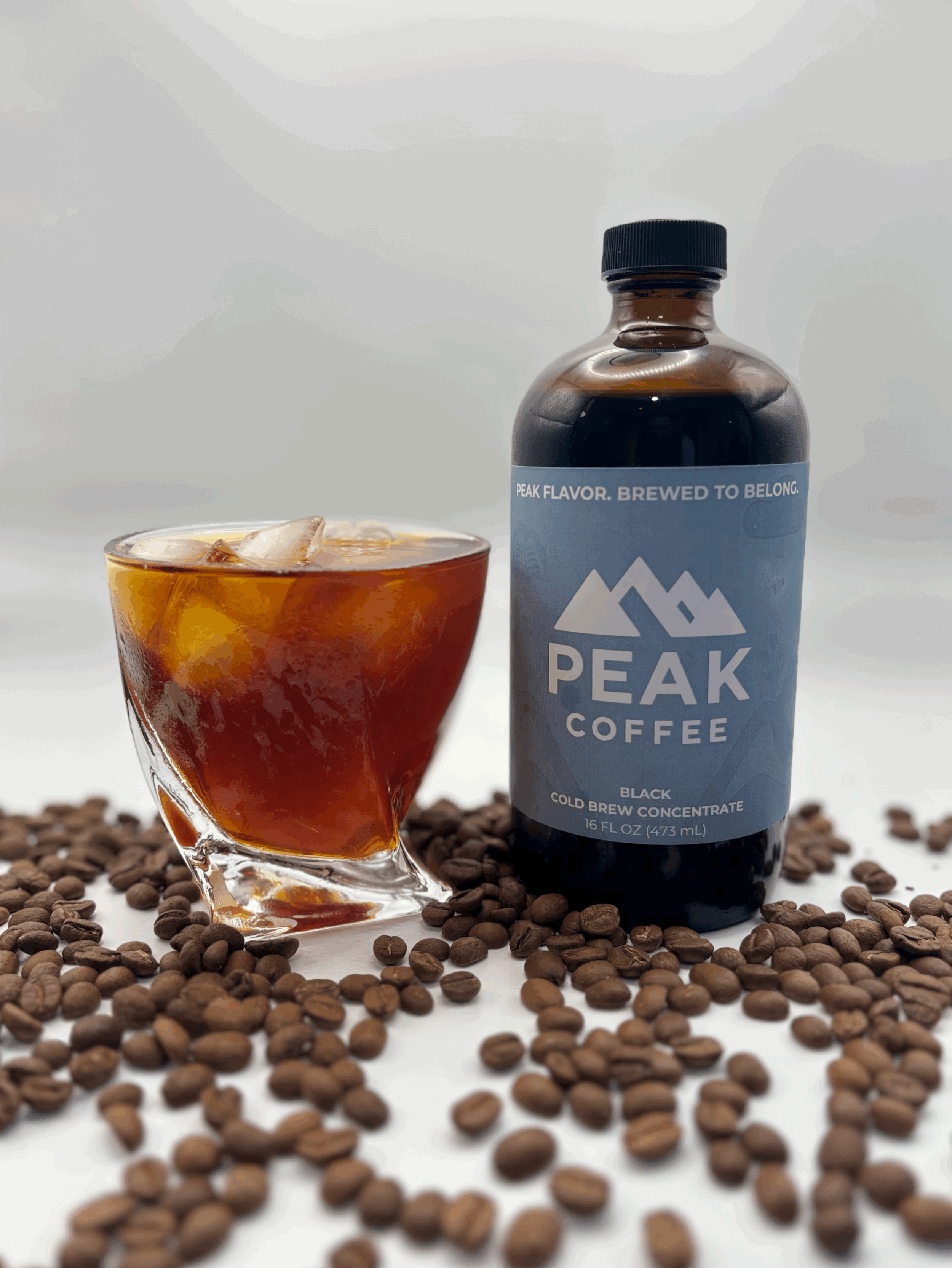 PRE- ORDER | Black Cold Brew Concentrate (16 fl oz, 8 Servings Per Bottle)