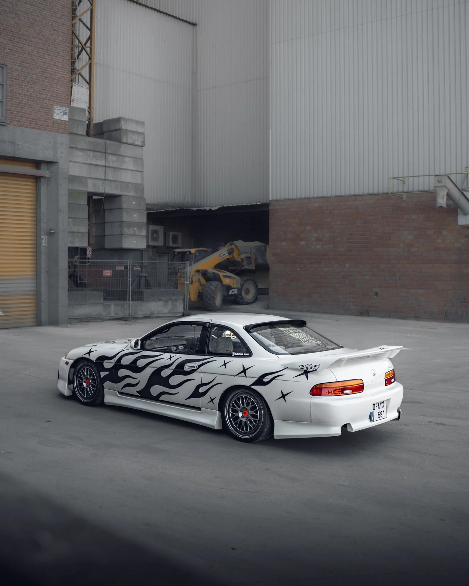Toyota Soarer op locatie, automotive fotografie, fotograaf Puurs, yelu visuals