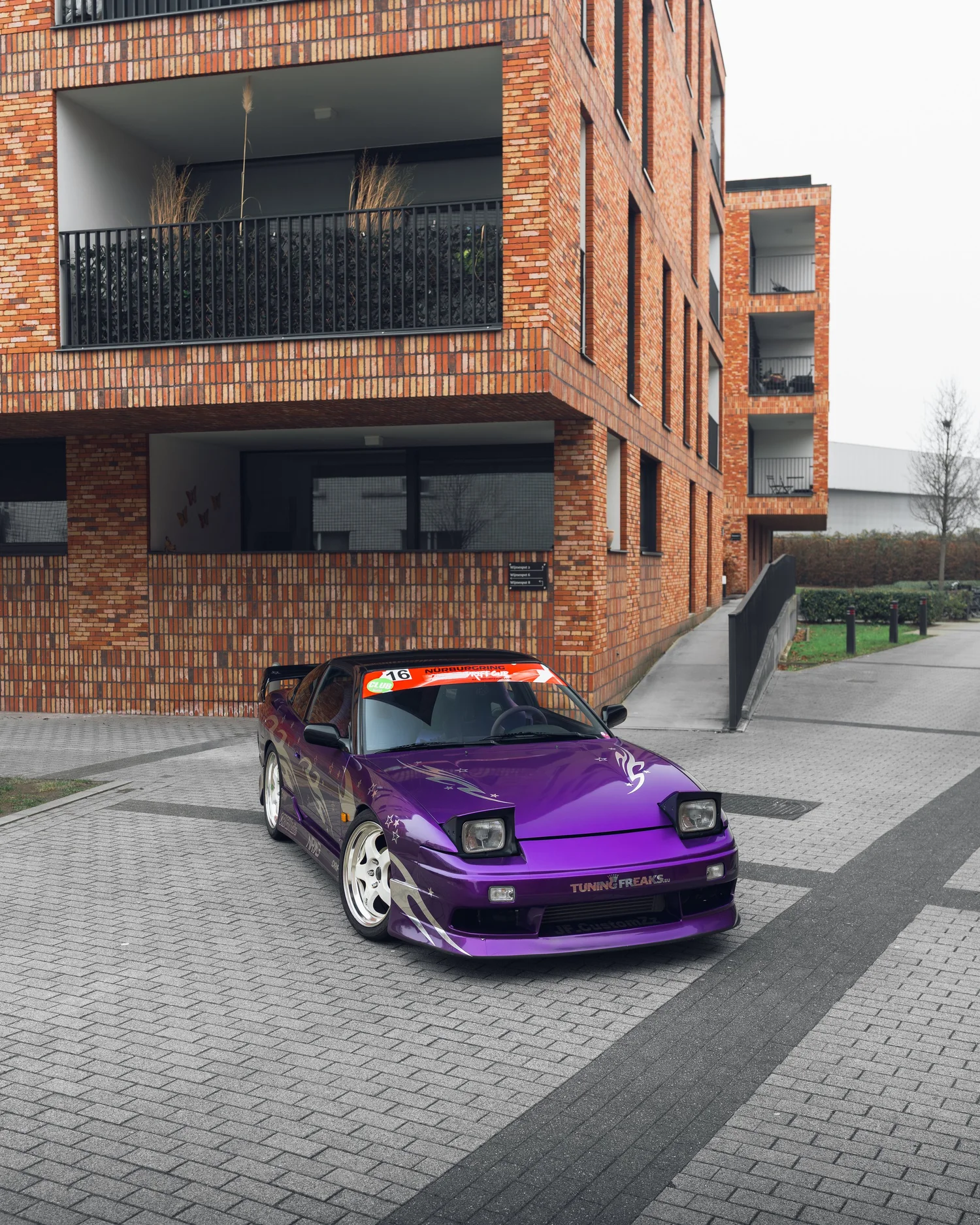 Nissan 200SX op locatie, automotive fotografie, fotograaf Puurs, yelu visuals