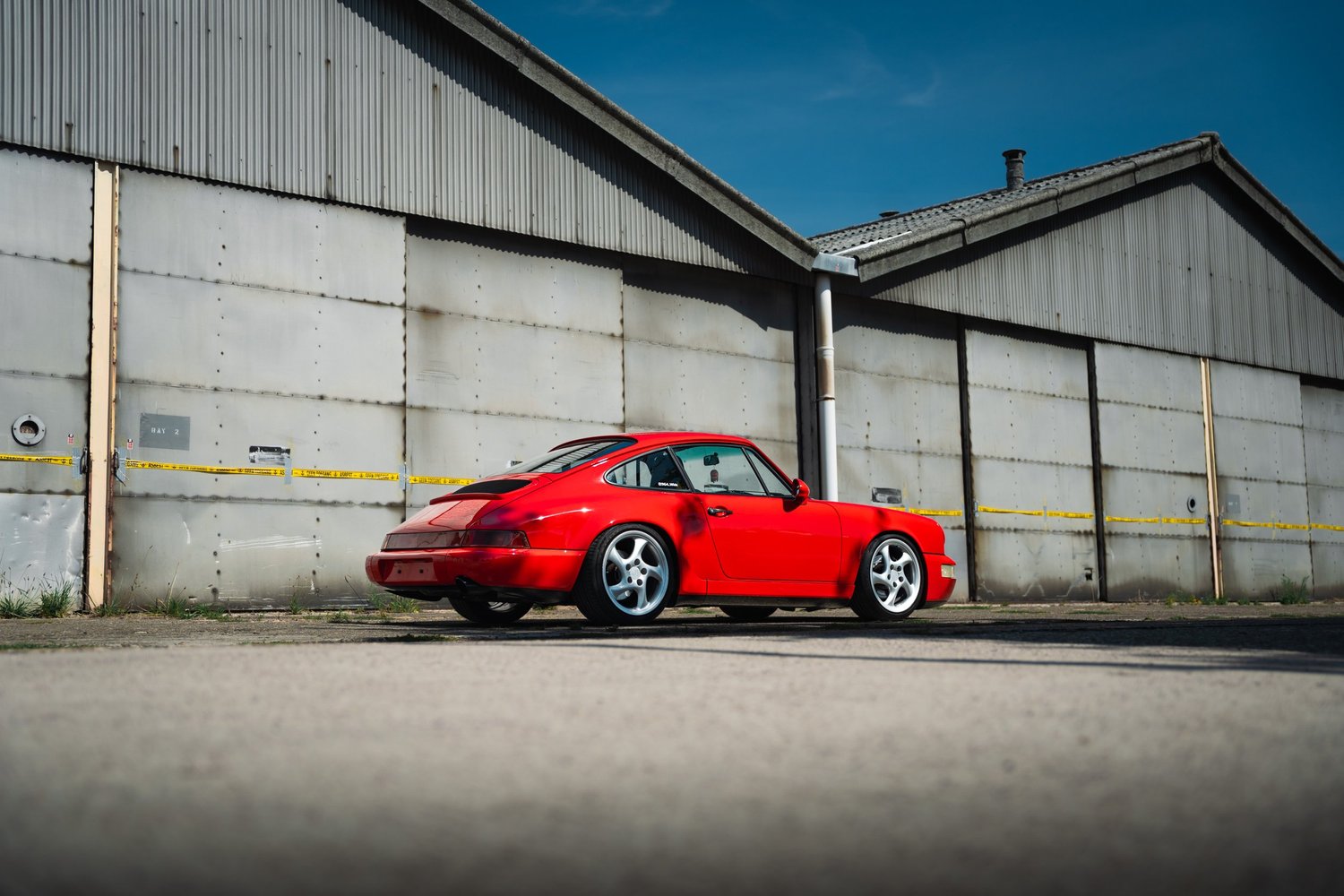 Porsche 964 automotive fotografie, fotograaf Puurs, Antwerpen, yelu visuals