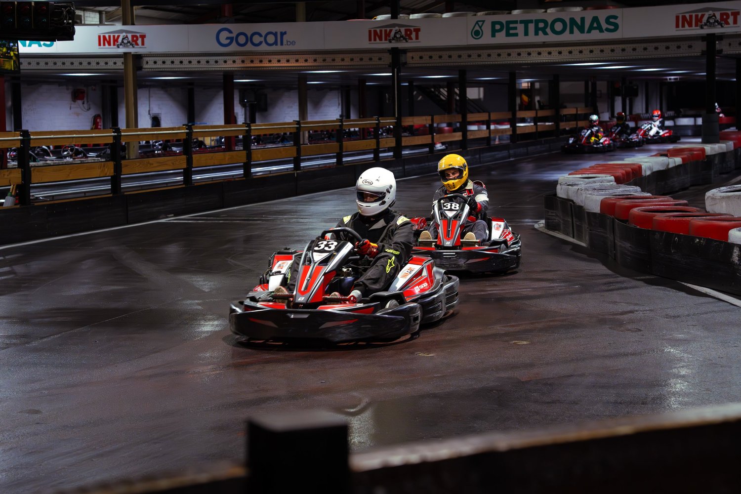 Inkart Wintercup, actiebeeld, motorsport fotografie, fotograaf Antwerpen, yelu visuals