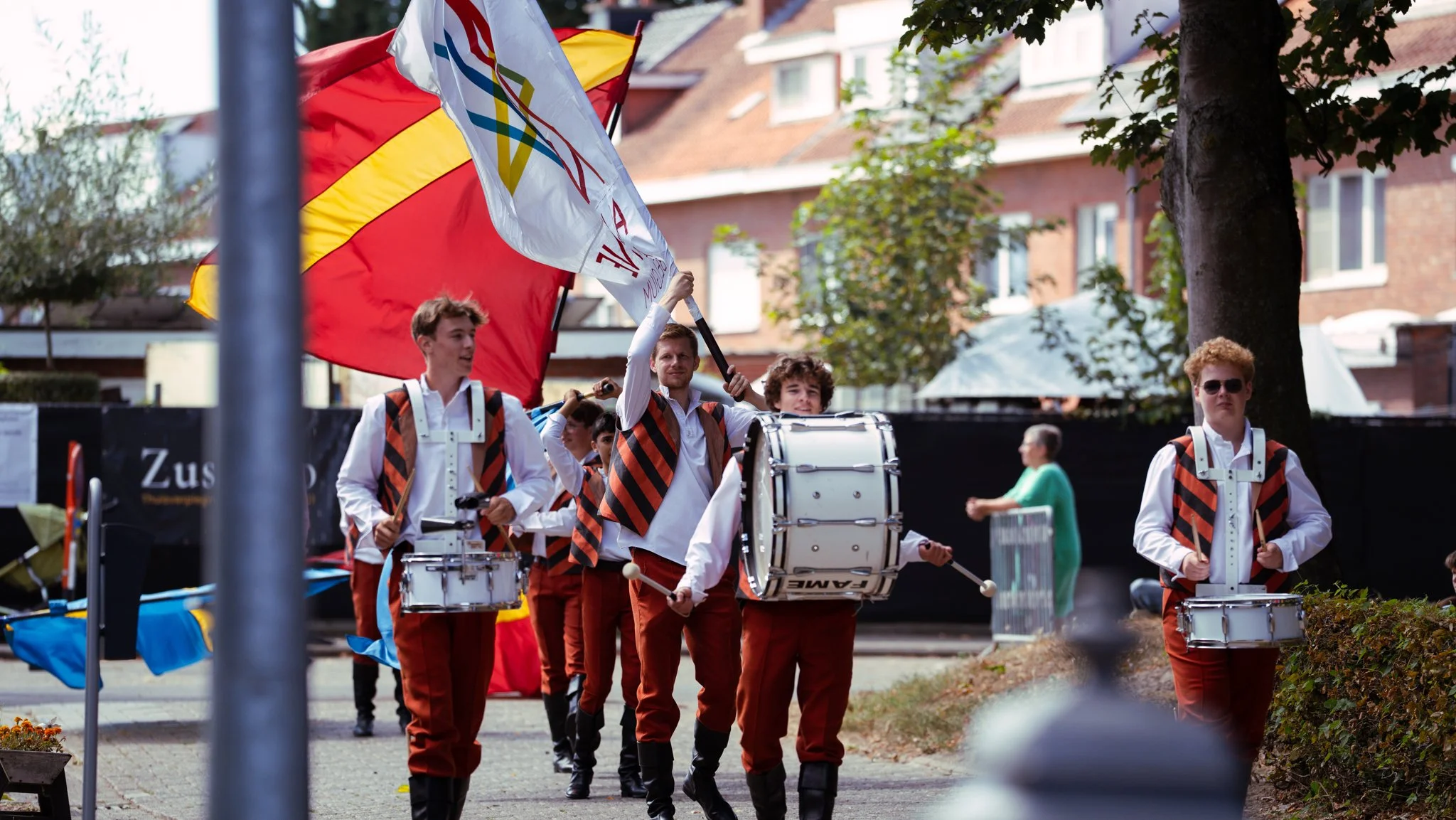 Maria ommegang kalfort yenthe lufin yelu puurs fotograaf puurs