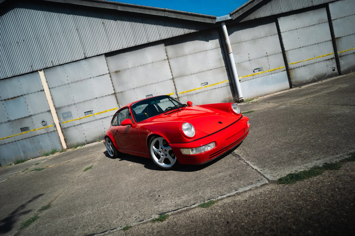 Porsche 964 detail, automotive fotografie, fotograaf Antwerpen, yelu visuals