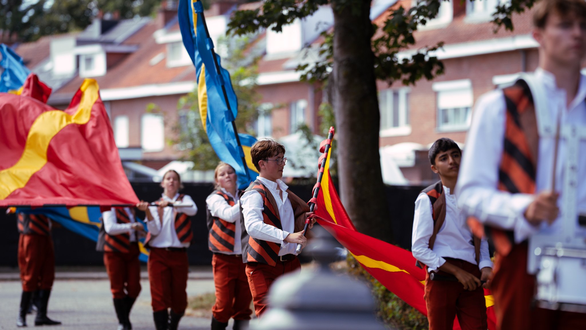 Maria ommegang kalfort yenthe lufin yelu puurs fotograaf puurs