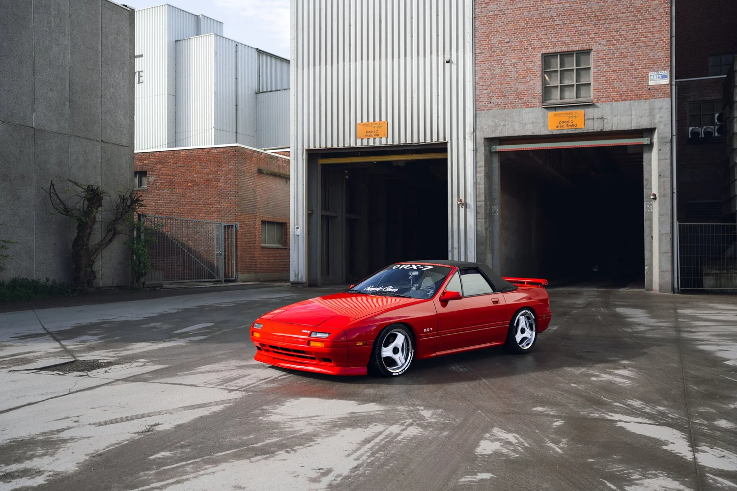 Mazda RX7 automotive fotografie, fotograaf Puurs, Antwerpen, yelu visuals
