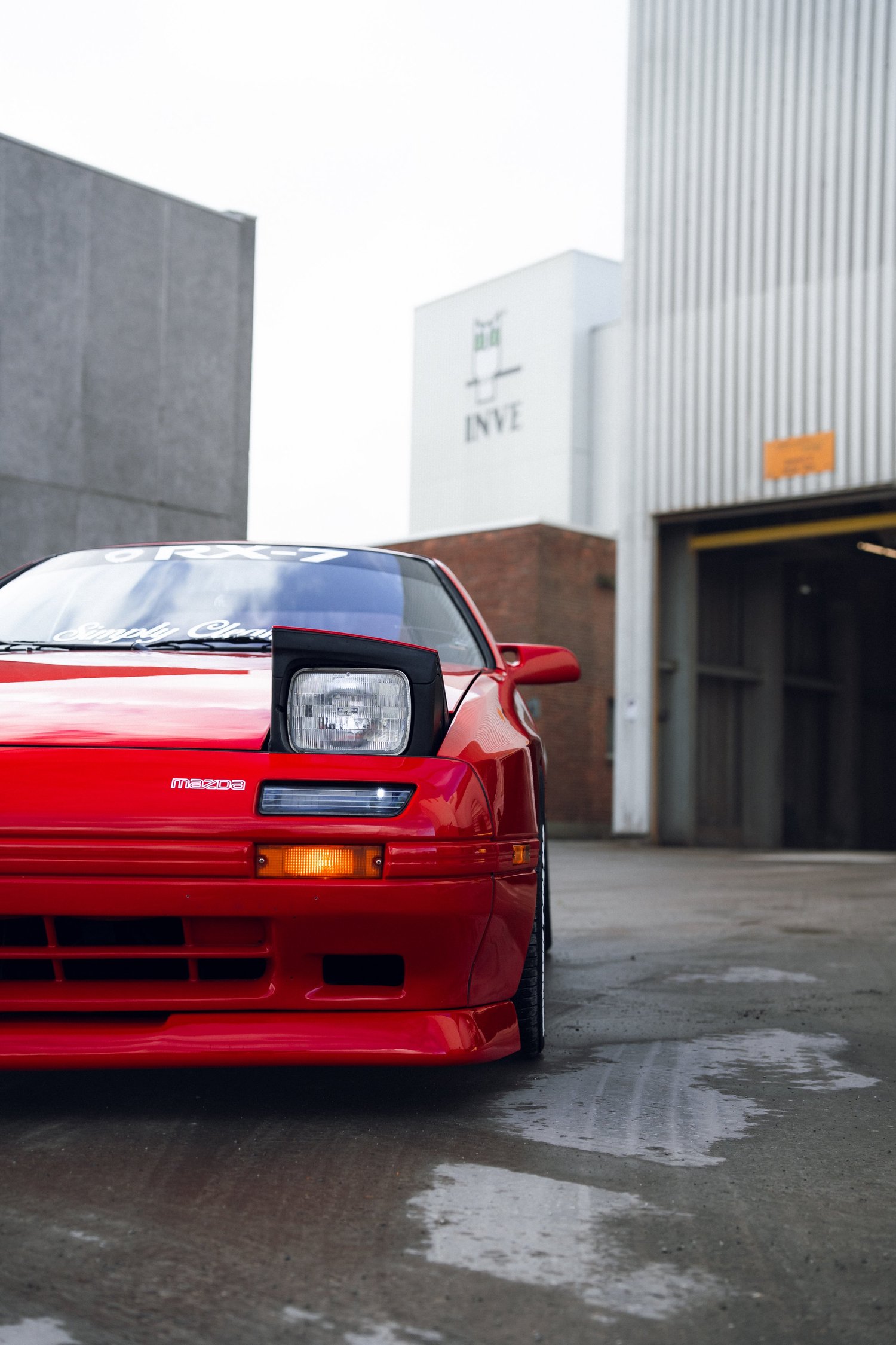 Mazda RX7 detail, automotive fotografie, fotograaf Antwerpen, yelu visuals