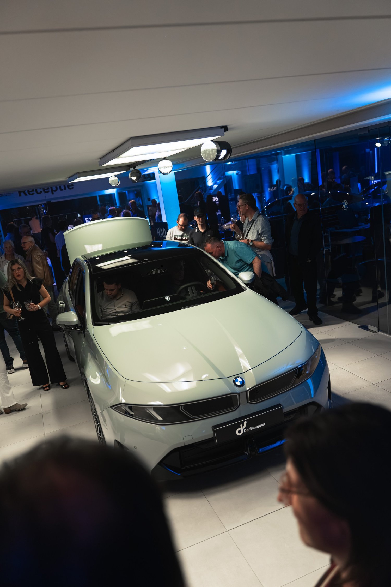 BMW I3 Reveal De Schepper, evenement, fotograaf Sint-Niklaas, yelu visuals
