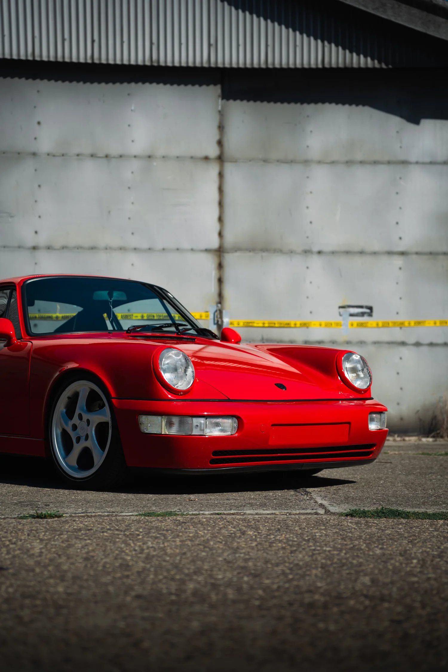 Porsche 964 automotive fotografie, fotograaf Puurs, Antwerpen, yelu visuals