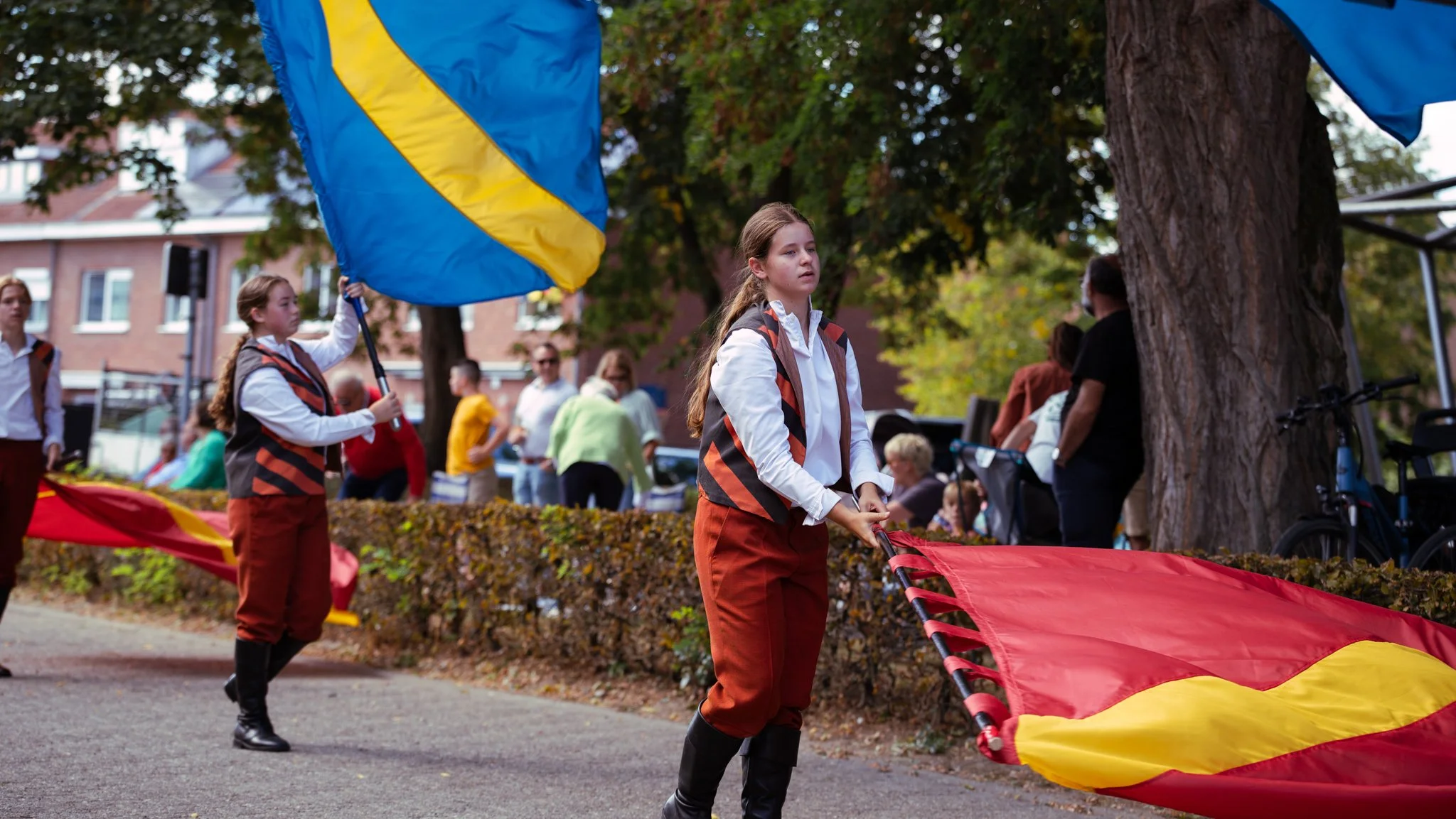 Maria ommegang kalfort yenthe lufin yelu puurs fotograaf puurs