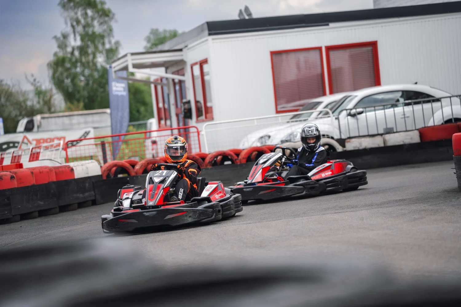 Inkart Delimex Trophy, actiebeeld, motorsport fotografie, fotograaf Antwerpen, yelu visuals
