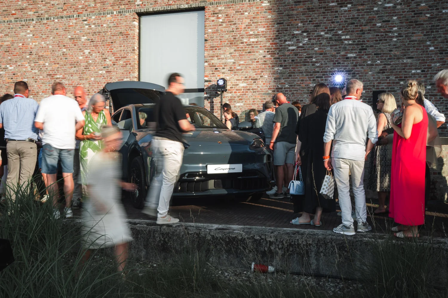 Porsche Cayenne Reveal, evenement, fotograaf Puurs, yelu visuals