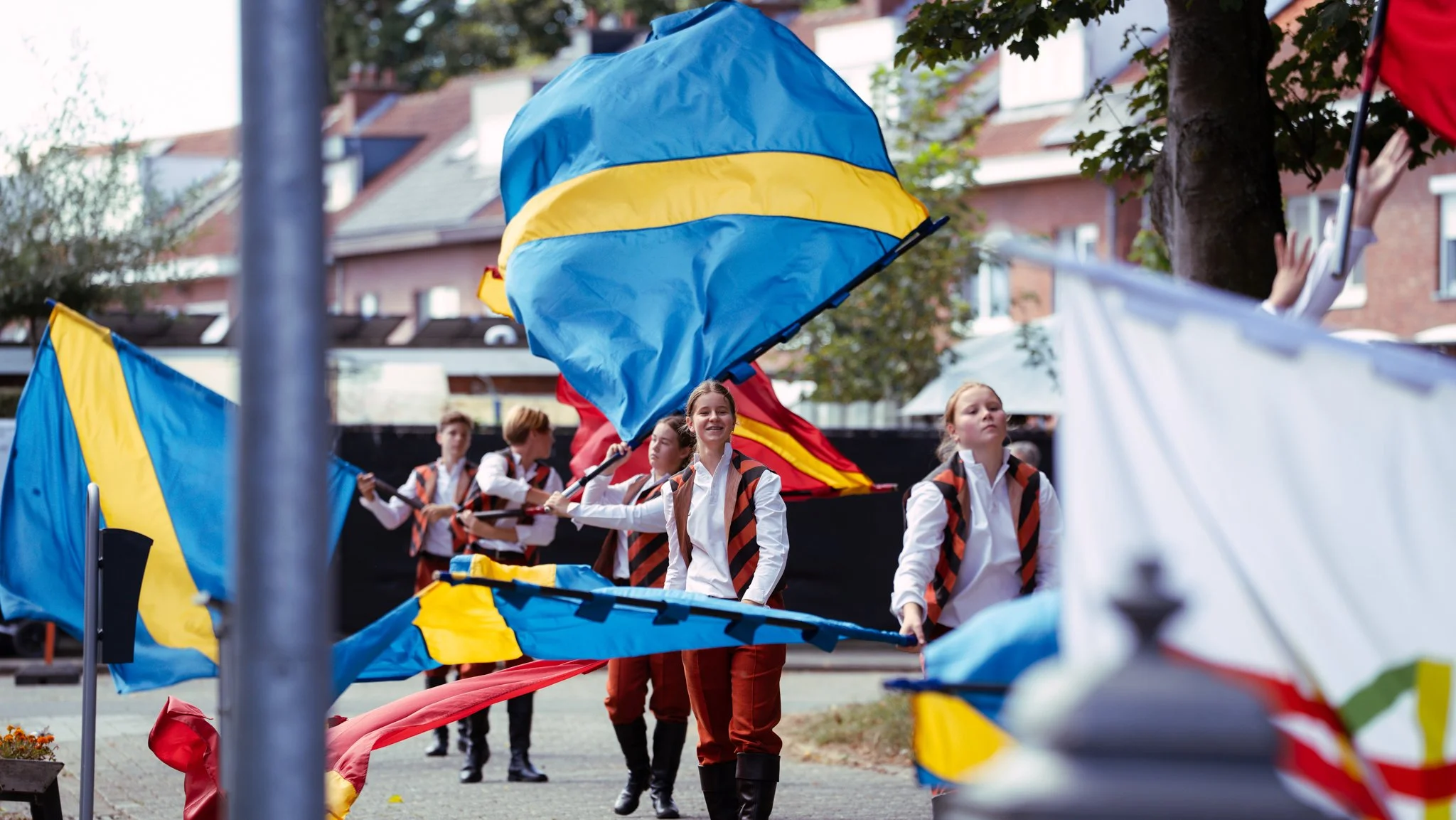 Maria ommegang kalfort yenthe lufin yelu puurs fotograaf puurs