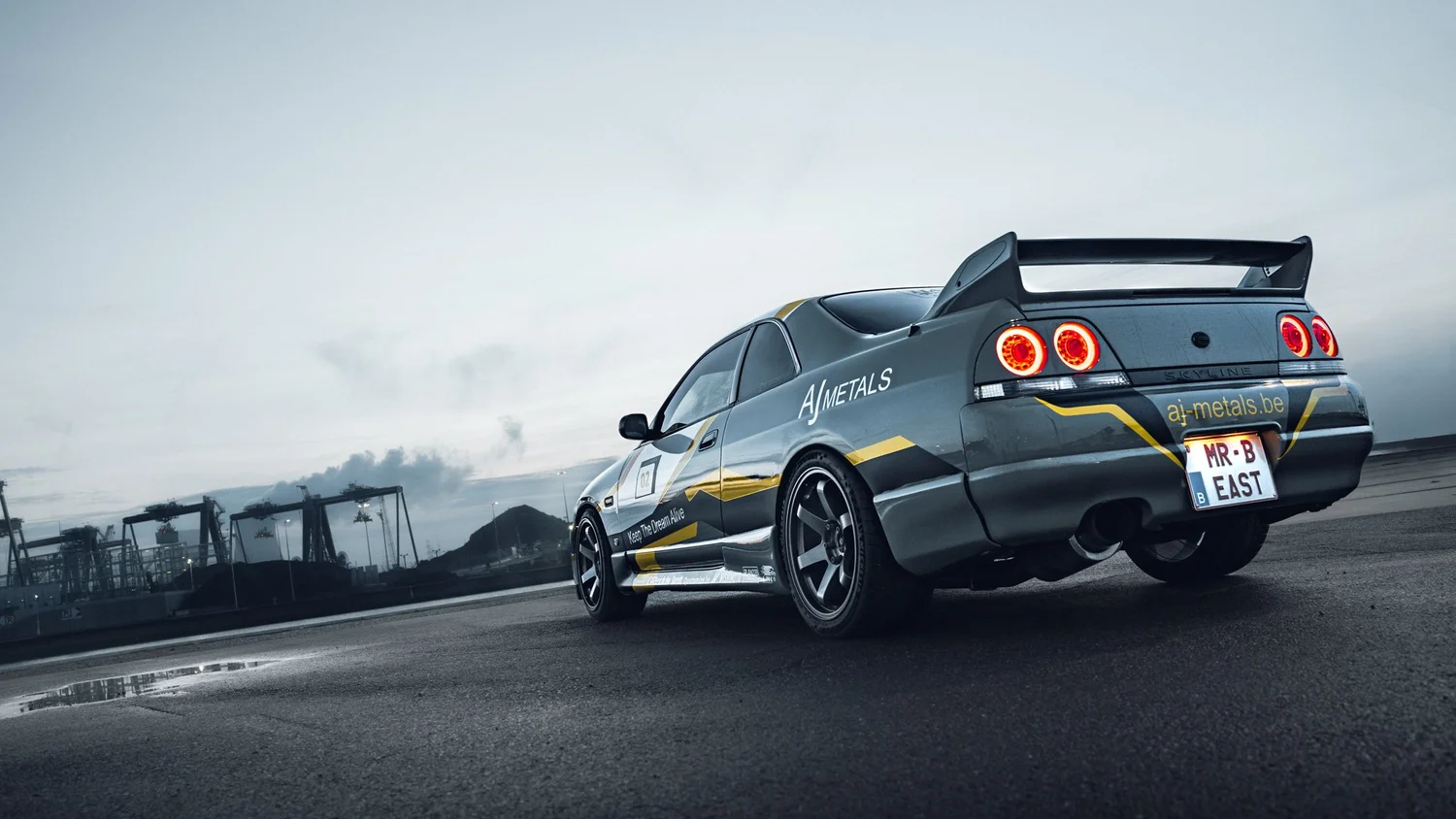 Nissan R33 GTR automotive fotografie, fotograaf Puurs, Antwerpen, yelu visuals